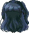 Long Silky Locks Hair, blue