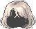 Crescent Bob Hair, brown