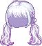 Locks with Cropped Bangs Hair, purple