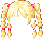 Rope-Braided Hair, blonde