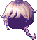 Bouncy Voluminous Hair, purple