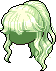 Veronica Hair, green