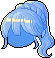 New Olive Hair, blue