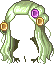Rolling Hair, green
