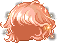 Spunky Curls Hair, orange