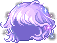 Spunky Curls Hair, purple