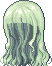 Dew Forget-me-not Hair, green