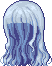 Dew Forget-me-not Hair, blue