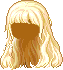Relaxed Hair, blonde