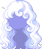 Bubbly Sponge Hair, purple