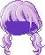 Innocent Pigtails, purple