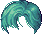 Boyband Hair, green