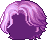 Gentle Hair, purple