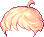 Pointy Apple Hair, orange