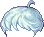 Pointy Apple Hair, blue