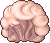 Floaty Sheep Cloud Hair, brown