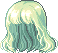 Midi Mysterie Hair, green