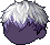 Lone Wolf Hair, purple
