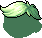 Wonky Hair, green