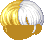 Checkered Rocky Hair, blonde