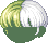 Checkered Rocky Hair, green