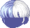 Checkered Rocky Hair, blue