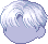 Bling Glowing Cloud Hair, blue