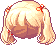 Cool School Girl Pigtails, orange