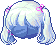 Cool School Girl Pigtails, blue