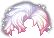 Foggy Little Star Hair, red