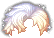 Foggy Little Star Hair, orange