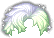 Foggy Little Star Hair, green