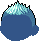 Spiked Mountain Hair, blue