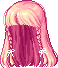 Accent Braids Hair, red