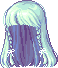 Accent Braids Hair, blue