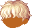 Wavy Fringe Hair, orange