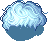 Blossom Hair, blue