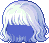 Lyrha Hair, blue