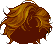 Layered Hair, orange