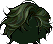 Layered Hair, green