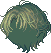 Shia Hair, green