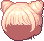 Pink Bean Hair, orange