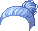 Tight Cecelia Twist, blue