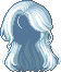 Foggy Dawn Hair, green