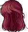 Lost Moon Hair, red