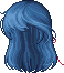 Lost Moon Hair, blue