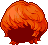 Shaggy Blanket Hair, red