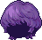Shaggy Blanket Hair, purple