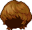 Shaggy Blanket Hair, brown