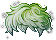 Dark Galaxy Hair, green
